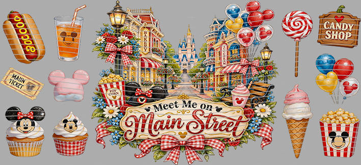16oz Disney style-D-3203